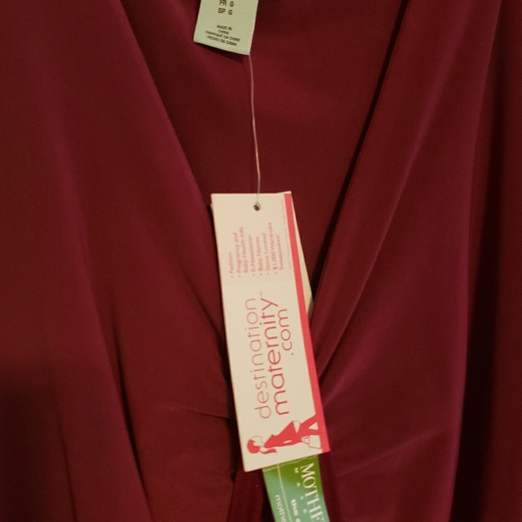 Beautiful long maternity dress - Picture 2 of 3